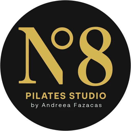 Logo Pilates Studio No8 by Andreea Fazacaș